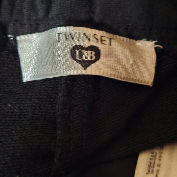 Twinset Houndstooth  Jogger Sweatpants Size Small - Picture 3 of 4